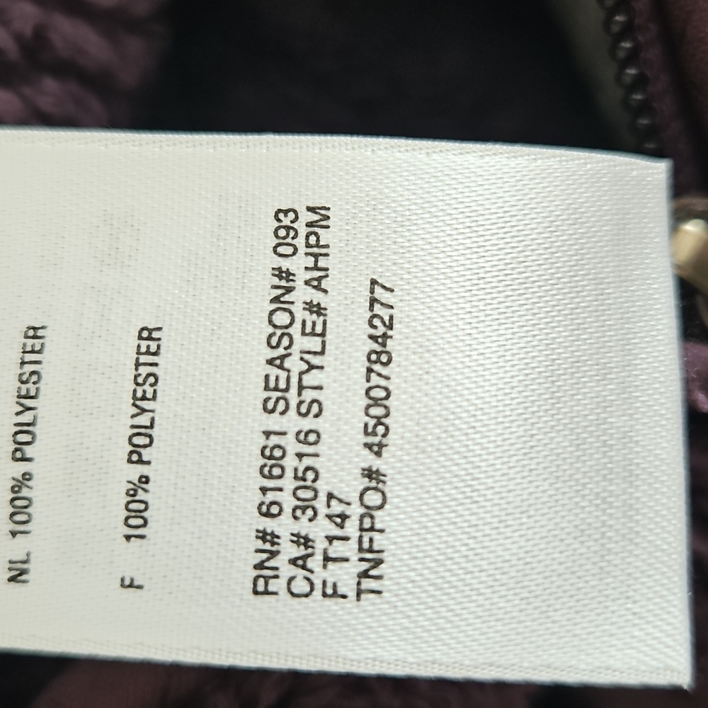 The North Face Purple Fleece Sweatshirt - Picture 11 of 11